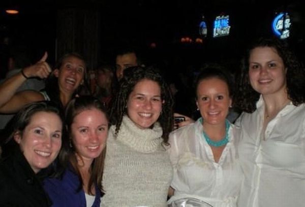 Verrückte Girls im Bild