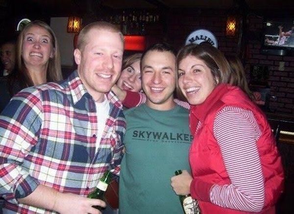 Verrückte Girls im Bild