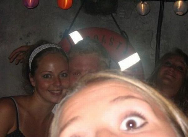 Verrückte Girls im Bild