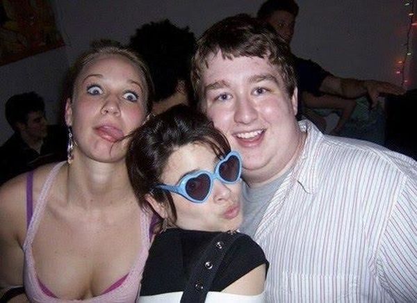 Verrückte Girls im Bild