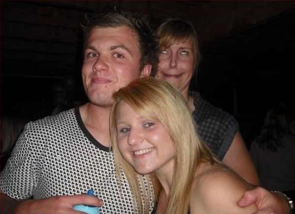 Verrückte Girls im Bild