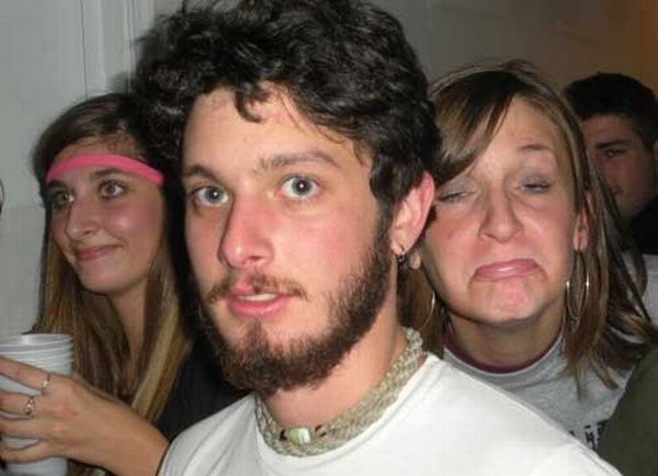 Verrückte Girls im Bild