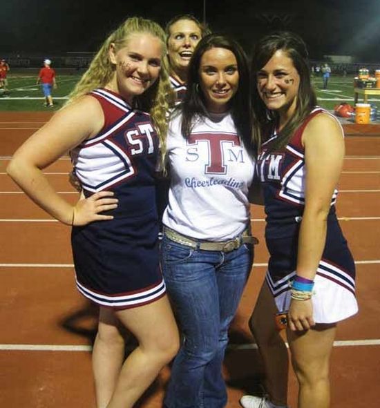 Verrückte Girls im Bild