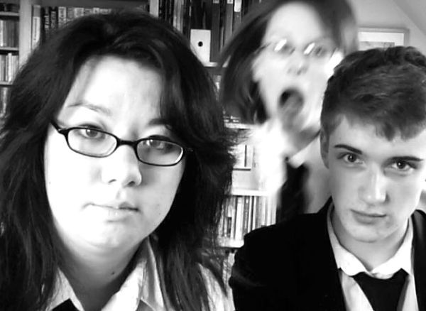 Verrückte Girls im Bild