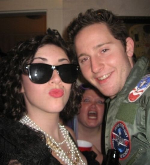 Verrückte Girls im Bild