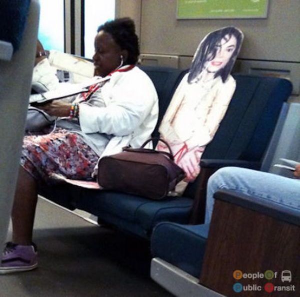Lustige und verrückte Leute in der U-Bahn 4