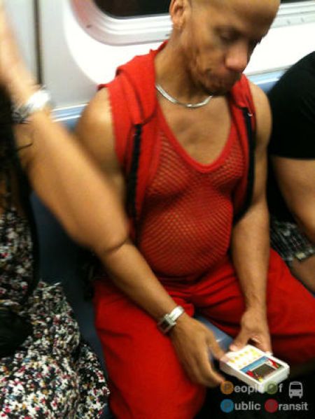 Lustige und verrückte Leute in der U-Bahn 4