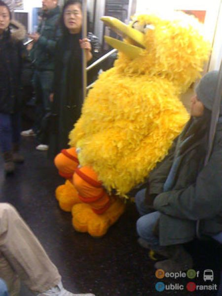 Lustige und verrückte Leute in der U-Bahn 4