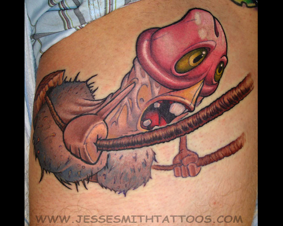 Geniale Tattoos von Jesse Smith