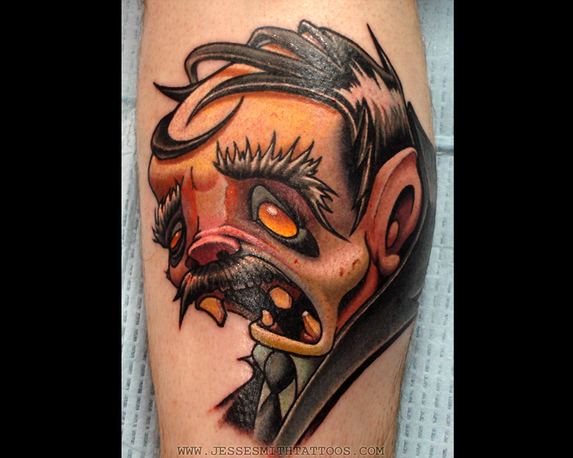 Geniale Tattoos von Jesse Smith