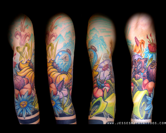 Geniale Tattoos von Jesse Smith