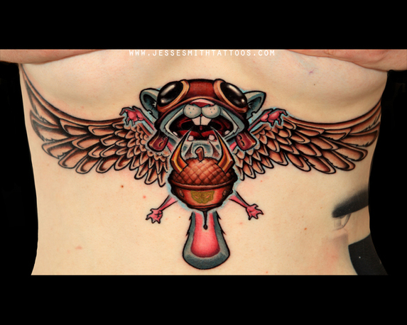 Geniale Tattoos von Jesse Smith