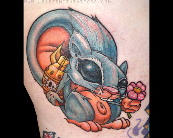 Geniale Tattoos von Jesse Smith