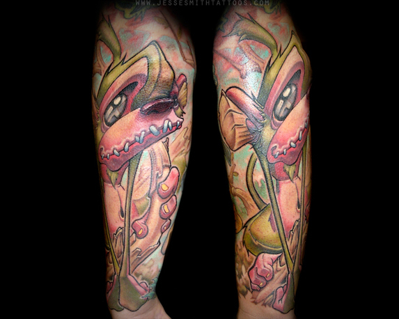 Geniale Tattoos von Jesse Smith