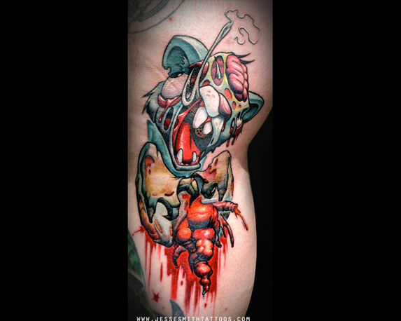 Geniale Tattoos von Jesse Smith