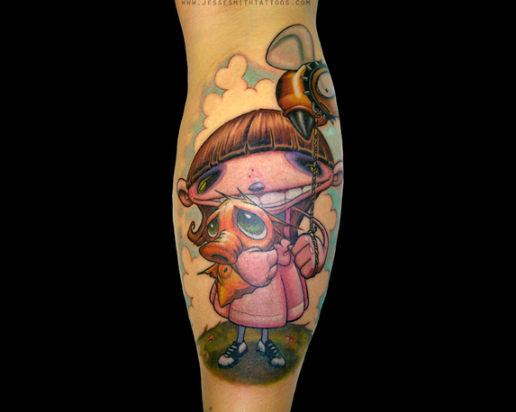 Geniale Tattoos von Jesse Smith