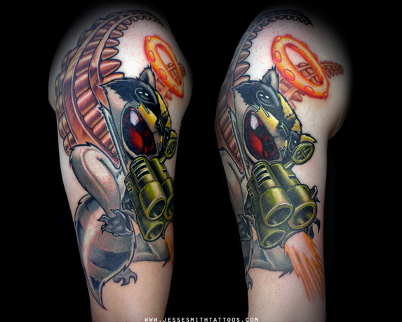 Geniale Tattoos von Jesse Smith