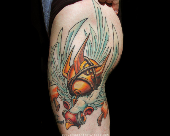 Geniale Tattoos von Jesse Smith