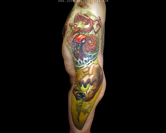 Geniale Tattoos von Jesse Smith