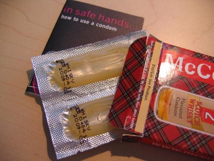 Kondome mit Geschmack