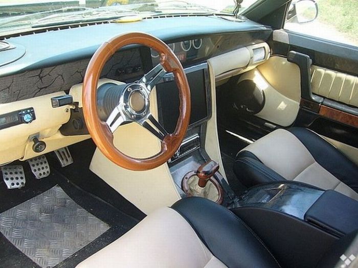 Ukrainischer Mustang der Marke Eigenbau