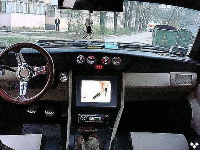 Ukrainischer Mustang der Marke Eigenbau