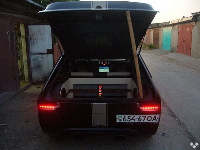 Ukrainischer Mustang der Marke Eigenbau