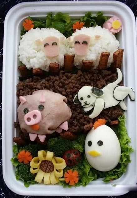 Lecker dekoriert