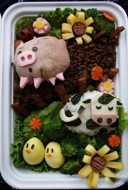 Lecker dekoriert