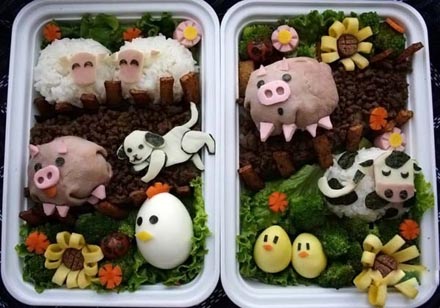 Lecker dekoriert