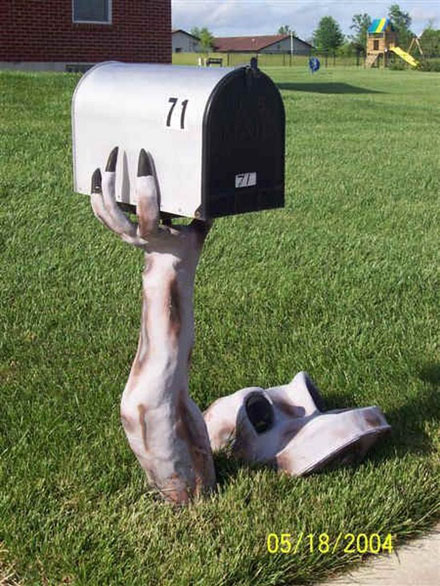 Coole und verrückte Briefkästen