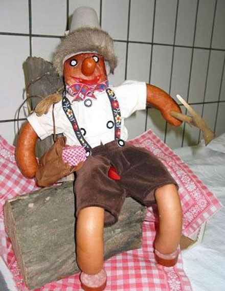 Fleisch-Basteleien