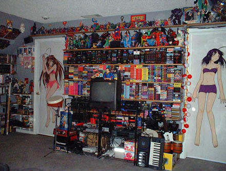 Manga Fan mit Sammeltick