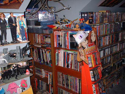 Manga Fan mit Sammeltick