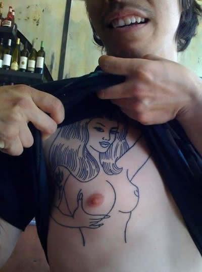 Nippel-Tattoos