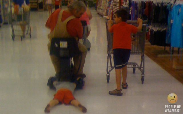 Einkaufen im Walmart