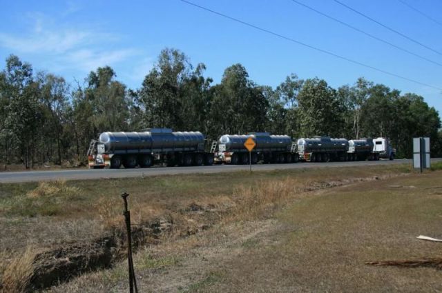 Road-Trains in Australien