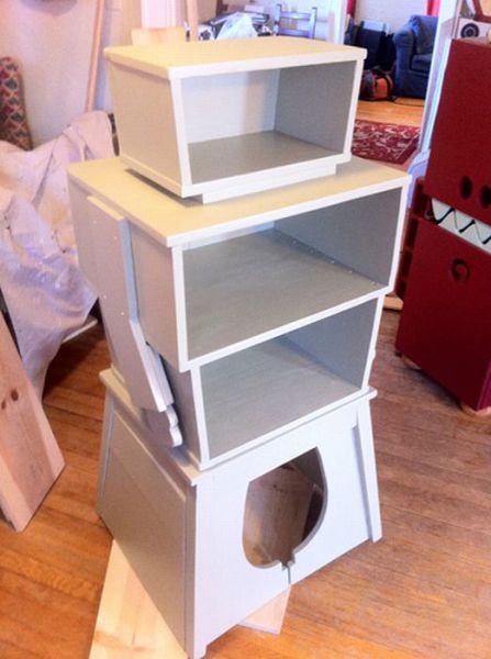 Schrank-Roboter selbstgebaut