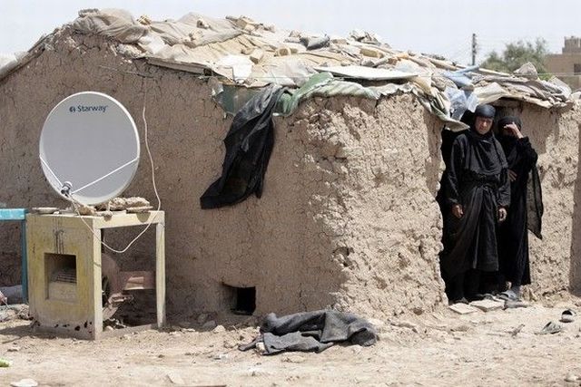 Satellitenanlagen aus aller Welt