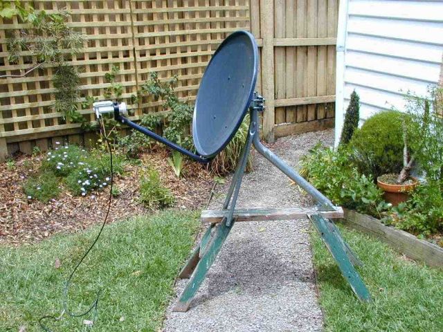 Satellitenanlagen aus aller Welt