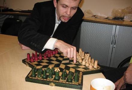 Schachbrett für 3 Spieler
