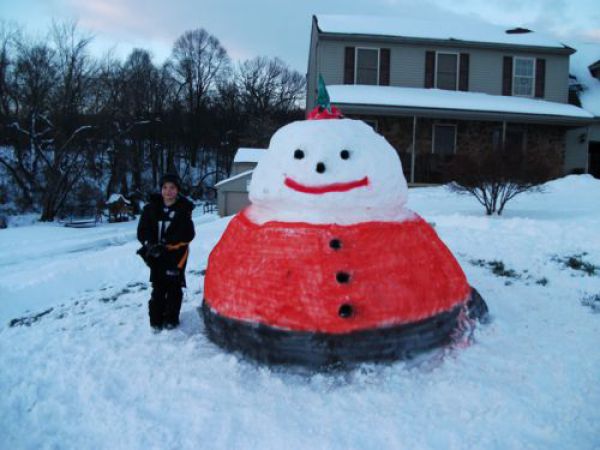 Etwas andere Schneemänner