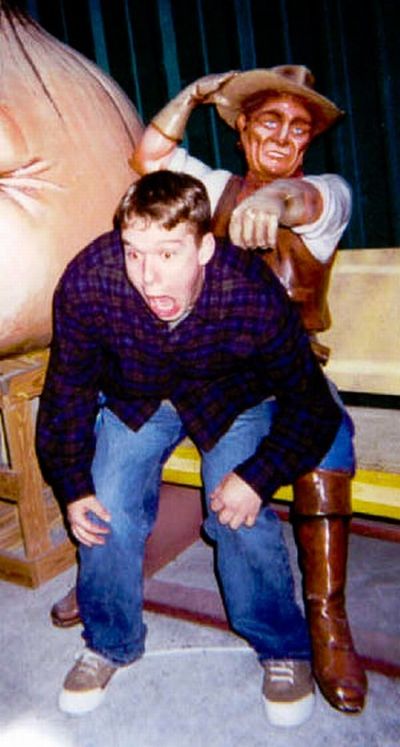 Misshandelte Statuen