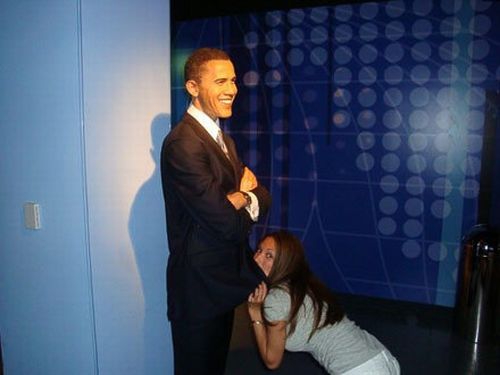 Misshandelte Statuen