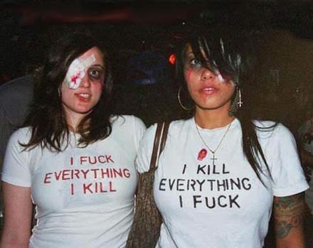 Sprüche auf T-Shirts