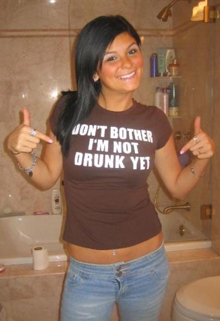 Sprüche auf T-Shirts