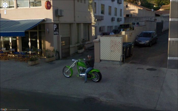 Google Street View Aufnahmen