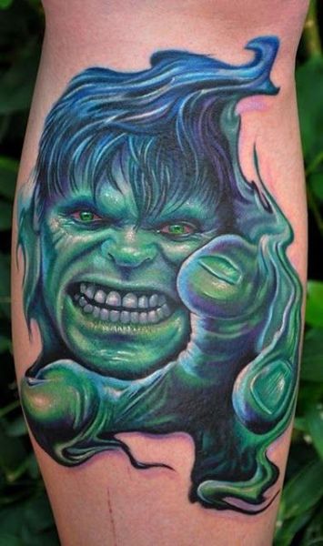Tattoos mit Superhelden
