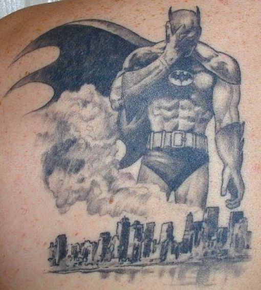 Tattoos mit Superhelden