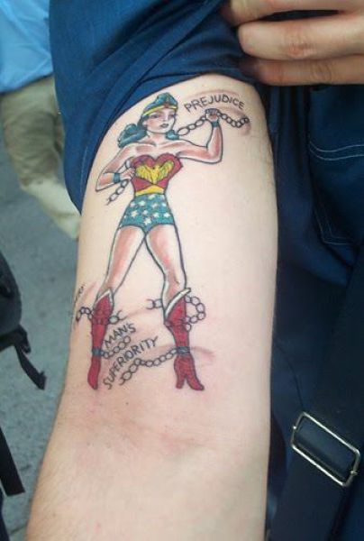 Tattoos mit Superhelden